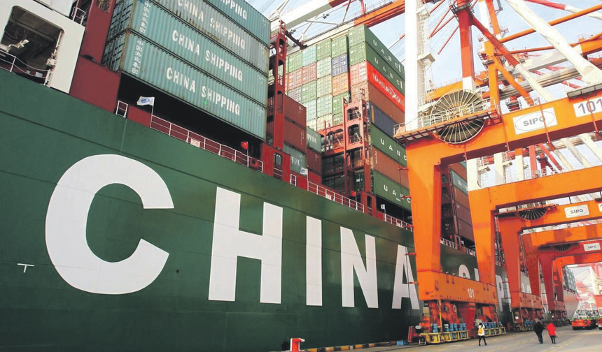 Çin, ABD'ye ihracattaki büyük düşüşe rağmen 1 trilyon doları aşan dış ticaret fazlasına ulaştı