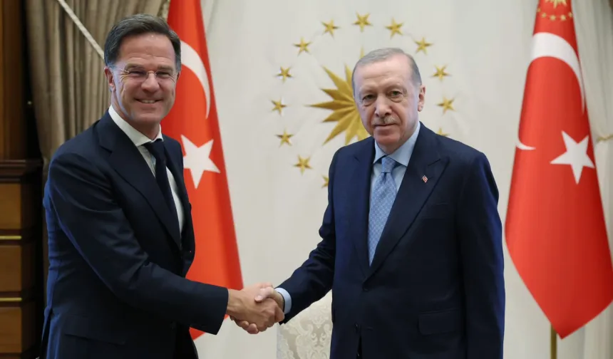 Erdoğan, NATO Genel Sekreteri Rutte ile görüştü