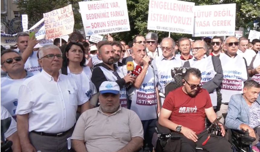 Engellilerin Haklarına Erişim Platformu: Aileleriyle birlikte 30 milyon insan acı çekiyor