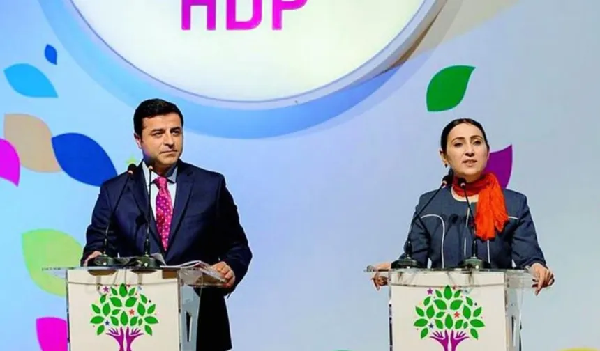 DEM Parti: Selahattin Demirtaş ve Figen Yüksekdağ dahil HDP'li siyasi tutukluların serbest bırakılmasını istedi