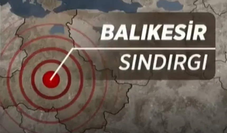 AFAD raporu: Balıkesir Sındırgı'da 10 Ağustos'tan bu yana  11 bin 54 artçı deprem yaşandı