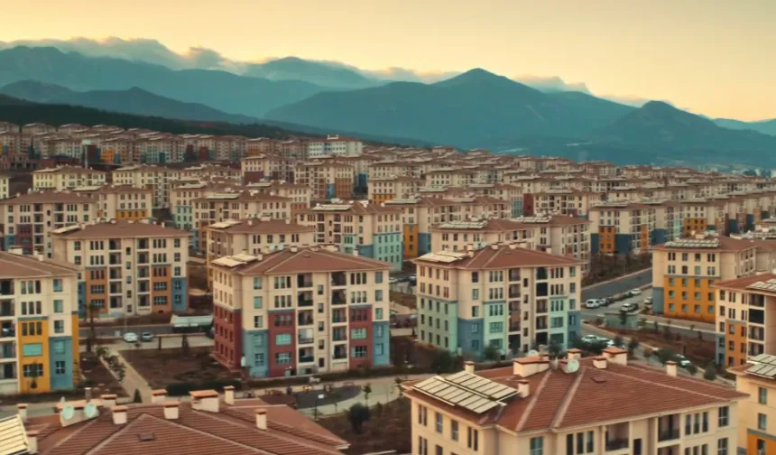 81 ilde inşa edilecek 500 bin sosyal konut projesi için başvurular başlıyor