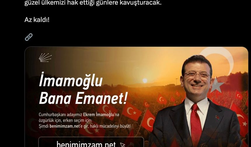 CHP'nin kampanyasında 24 milyon imzaya ulaşıldı