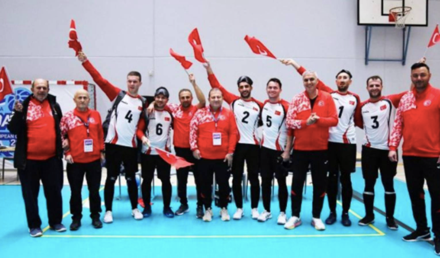 Türkiye Erkek Golbol Milli Takımı, Avrupa Şampiyonu