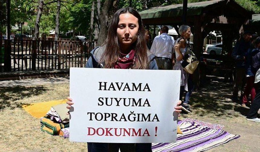Akbelen savunucusu Esra Işık'a hapis cezası