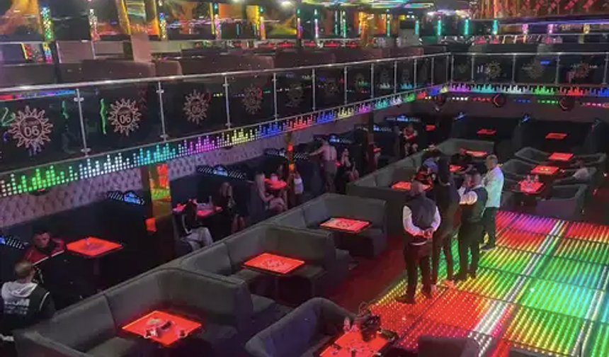 Ankara'nın Polatlı ilçesinde eğlence yerlerine baskın; 68 gözaltı, 94 kadın hakkında işlem