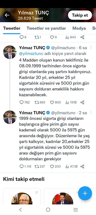 AKP,Yılmaz