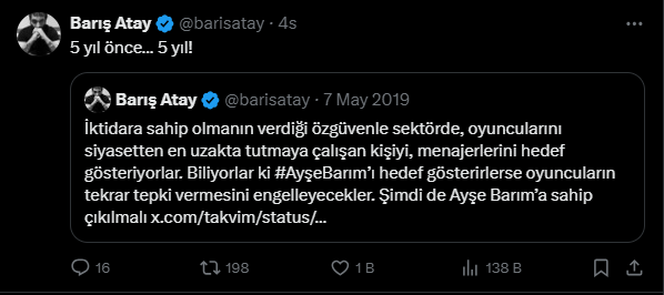 Barış Atay Ayşe Barım