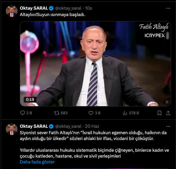 Oktay Saral, Fatih Altaylı