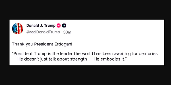 Trump Mesaj