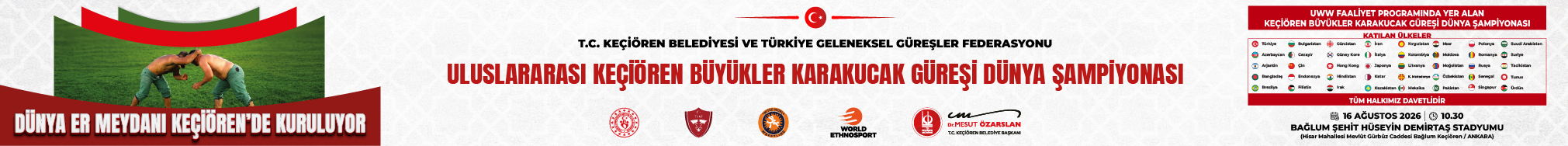 Gazetezebra Keçiören Karakucak Güreşleri Haber Web Banner 970 X90